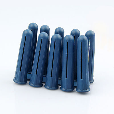 HDPE nhựa cắm tường cố định 5.5MM X 34MM Màu xanh Đèn