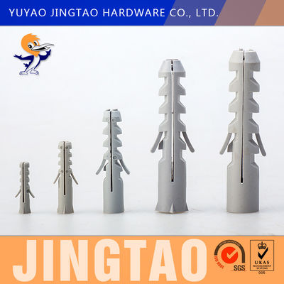 Grey Nylon Anchor Plug PA / PP Plastic Wall Plug 6MMX30MM Size